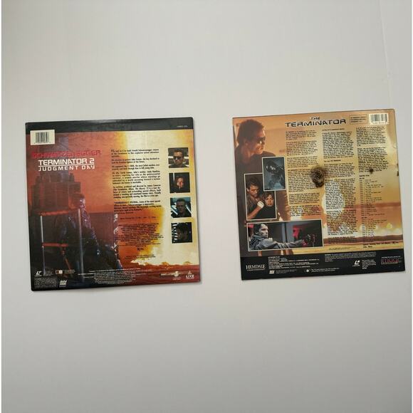 The Terminator LaserDisc Widescreen Terminator 2 Judgement Day Bundle - Picture 2 of 10